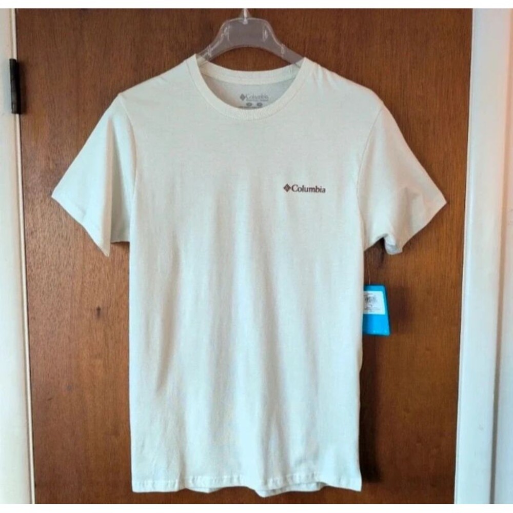 Columbia Yellowstone National park Graphic Print T-shirt Men's size Medium NEW! - Picture 2 of 3